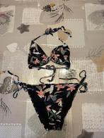 Maillot de bain noir avec fleurs, Kleding | Dames, Ophalen, Trafic, Zwart, Badpak