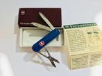 Victorinox SwissLite Blue /w RED LED original old BOX NEW Re, Nieuw