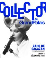 Billets concert ZAHO DE SAGAZAN - Grand Palais