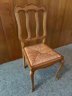 Vintage eiken houten stoelen - jaren 60 - 8 stuks, Ophalen