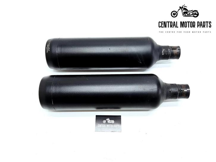 Screamin Eagle Street Cannon dempers Fat Bob (S) 2018-up, Motoren, Onderdelen | Harley-Davidson, Gebruikt, Ophalen of Verzenden