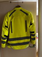 Leren motorjas fluokleur merk restyle, Enlèvement ou Envoi, Manteau | cuir