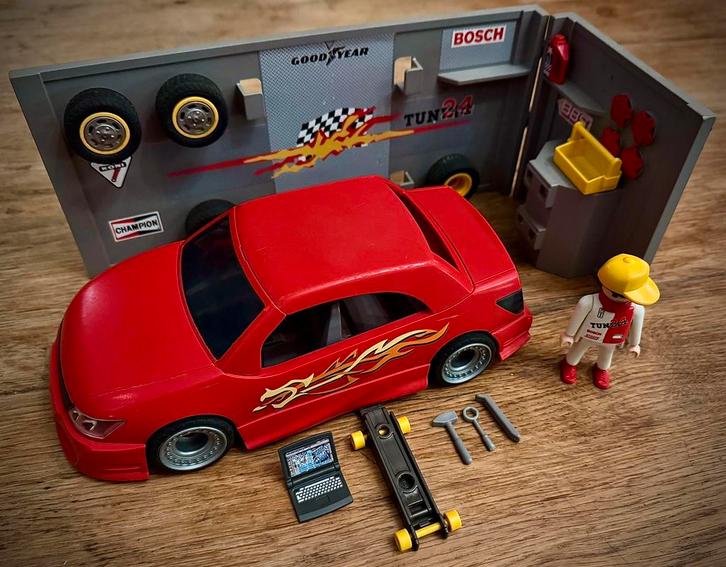 Playmobil tuner auto 4321, COMPLETE SET, Kinderen en Baby's, Speelgoed | Playmobil, Zo goed als nieuw, Complete set, Ophalen of Verzenden