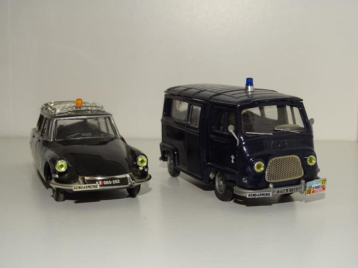 Gendarmerie 1/43 tour de france norev citroen renault police, Hobby en Vrije tijd, Modelauto's | 1:43, Zo goed als nieuw, Auto