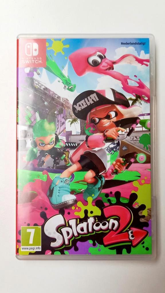 SPLATOON 2 - SWITCH, Games en Spelcomputers, Games | Nintendo Switch, Zo goed als nieuw, Avontuur en Actie, 3 spelers of meer