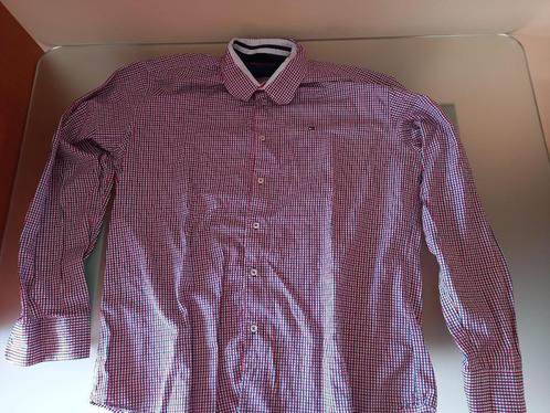Mooi Hemd tommy hilfiger 3xl 2xl xl l, Kleding | Heren, Overhemden, Zo goed als nieuw, Overige halswijdtes, Rood, Ophalen of Verzenden