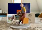 Hergé – Figurine Tintin et Milou en route – Moulinsart/Yamat, Ophalen of Verzenden, Nieuw, Mens