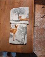 leuke bambi bedovertrek + kussen, Huis en Inrichting, Ophalen, Overige kleuren, Dekbedovertrek, Tweepersoons