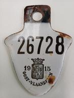 antieke fietsplaat 1915, Antiek en Kunst, Antiek | Email, Ophalen