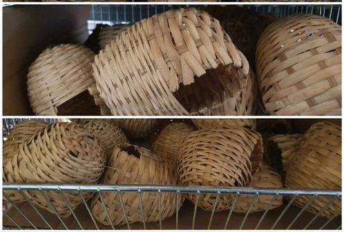 Vinken Nest Bamboe Klein, Dieren en Toebehoren, Vogels | Toebehoren, Nieuw, Ophalen