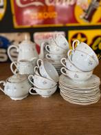 Groot romantisch koffieservies, Antiek en Kunst, Antiek | Servies compleet, Ophalen of Verzenden