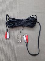Rca/Cinch,Tulp kabel  5 meter lang; mannelijk - vrouwelijk, TV, Hi-fi & Vidéo, Câbles audio & Câbles de télévision, Enlèvement ou Envoi