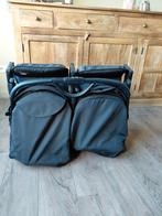 Dubbele kinderbuggy, Kinderen en Baby's, Buggy's, Ophalen, Gebruikt, Overige merken, Verstelbare rugleuning