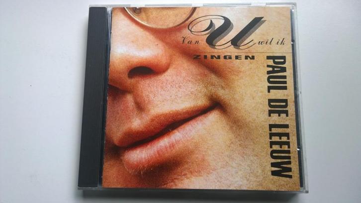 Paul de Leeuw - Van U Wil Ik Zingen, CD & DVD, CD | Néerlandophone, Comme neuf, Pop, Envoi