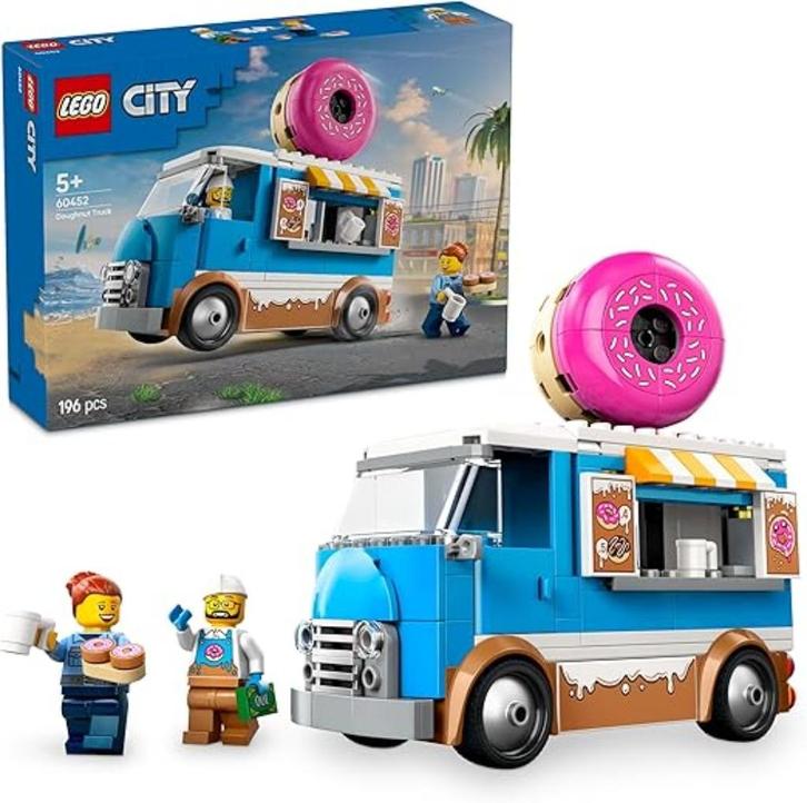 LEGO City Donut food truck SNELLE GRATIS LEVERING, Kinderen en Baby's, Speelgoed | Duplo en Lego, Nieuw, Lego, Complete set, Verzenden