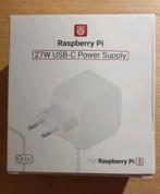 Chargeur officiel raspberry pi 5, 27w, neuf., Computers en Software, Laptop-opladers, Nieuw, Ophalen of Verzenden