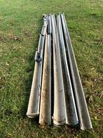 5 Dakgoten 4,1m lengte (incl 25 bijpassende beugels), Doe-het-zelf en Bouw, Ophalen