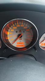 Mercedes slk 200 kompressor, Autos, Mercedes-Benz, Cuir, Argent ou Gris, 140 g/km, Noir