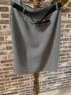 Rok geruit zwart/wit, Maat 38/40 (M), Zwart, Ophalen of Verzenden, Knielengte