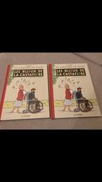 2 BD Tintin Les bijoux de la Castafiore coloré avec cachet, Comme neuf, Plusieurs BD, Hergé