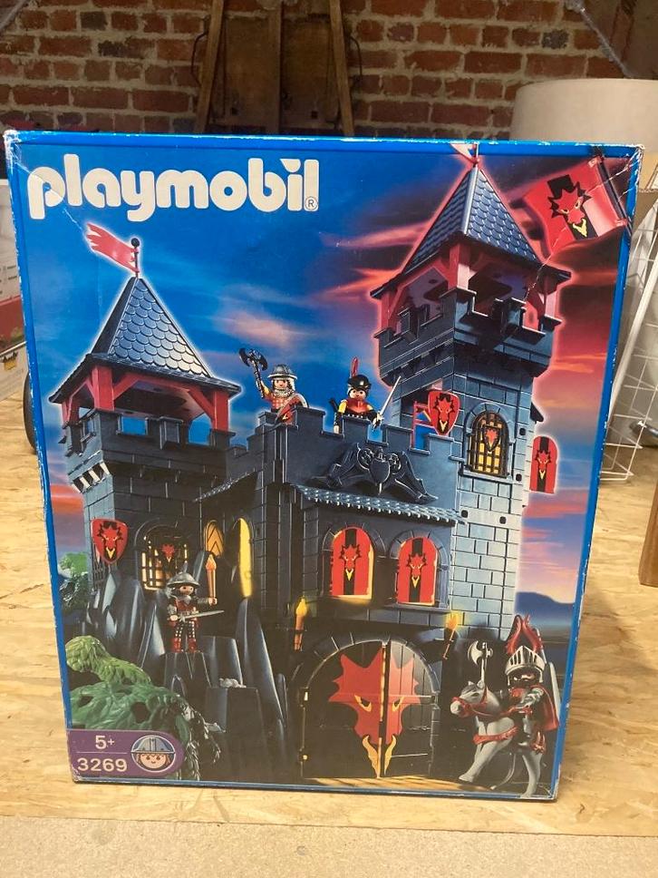 Playmobil - 3269 - Forteresse du Dragon rouge (2004), Enfants & Bébés, Jouets | Playmobil, Utilisé, Ensemble complet, Enlèvement