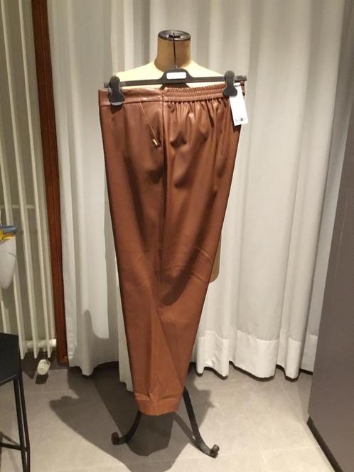 XANDRES GOLD,  cognac eco leder broek, NIEUW, maat 50, Vêtements | Femmes, Culottes & Pantalons, Neuf, Brun, Longs, Enlèvement ou Envoi