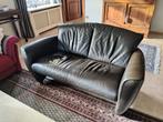 Joris moderne tweezit leder, Huis en Inrichting, Ophalen, Zo goed als nieuw