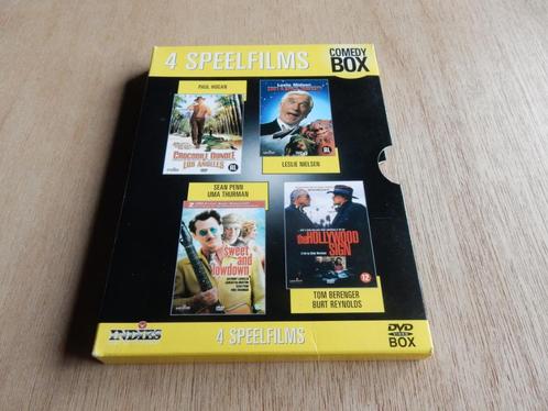nr.206 - Dvd: comedy box - 4 films, Cd's en Dvd's, Dvd's | Komedie, Actiekomedie, Ophalen of Verzenden