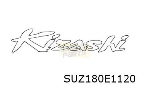 Suzuki Kizashi embleem tekst ''Kizashi'' op achterklep Origi, Autos : Pièces & Accessoires, Carrosserie & Tôlerie, Suzuki, Neuf