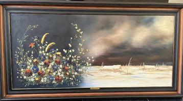 Acryl op canvas Magda Verschaeve, Ophalen