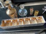 Oude karaffen, Verzamelen, Glas en Drinkglazen, Gebruikt, Borrel- of Shotglas, Ophalen