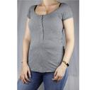 Grijs tshirt van bershka - Maat medium, Kleding | Dames, Verzenden, Grijs