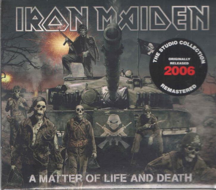 CD NEW: IRON MAIDEN - A Matter Of Life And Death (2006), Cd's en Dvd's, Cd's | Hardrock en Metal, Nieuw in verpakking, Ophalen of Verzenden