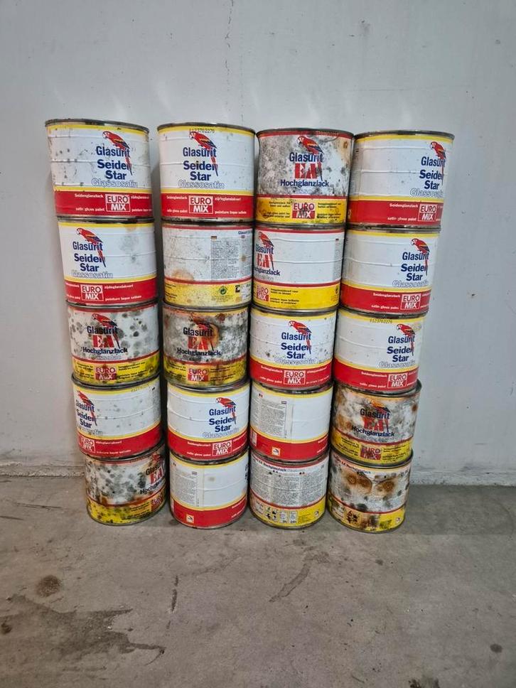 Glasurit SeidenStar Glassosatin verf – zijdeglans, ROOD, Doe-het-zelf en Bouw, Verf, Beits en Lak, Verf, Rood, Ophalen of Verzenden