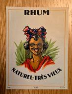 Zeer oude natuurlijke rum Ancient Label - Label 105, Verzamelen, Ophalen of Verzenden, Overige typen