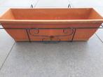 1x plastiek bloembak L59,5 x B20 x H 18cm + bloembakhouder, Tuin en Terras, Ophalen of Verzenden, Binnen