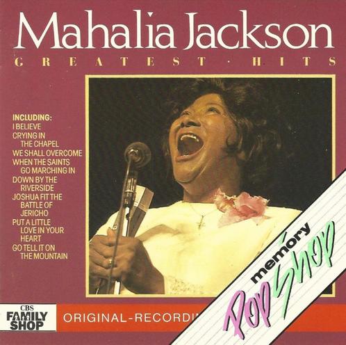 CD * MAHALIA JACKSON - GREATEST HITS, Cd's en Dvd's, Cd's | Religie en Gospel, Zo goed als nieuw, Gospel, Ophalen of Verzenden
