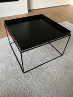 Hay Tray coffee table zwart 60x60, Ophalen, Gebruikt, 50 tot 100 cm, Vierkant