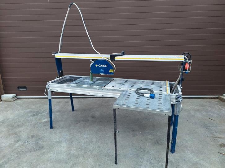 TABLE DE SCIAGE CARAT, Doe-het-zelf en Bouw, Gereedschap | Zaagmachines, Zo goed als nieuw, 1200 watt of meer, Ophalen