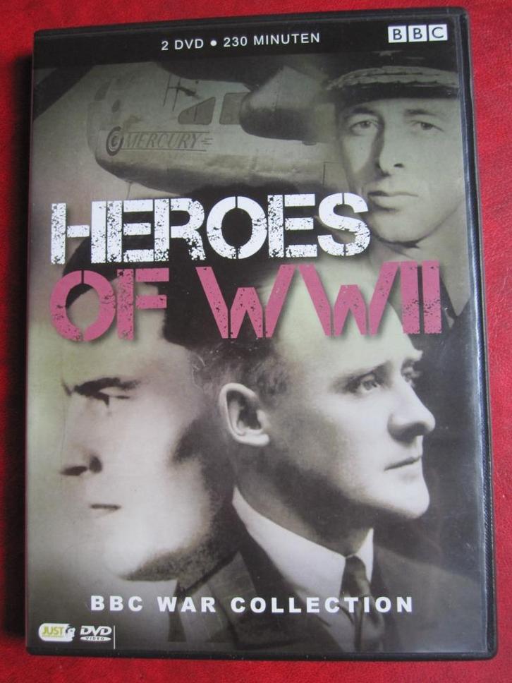 Heroes of WWII (2005) 2 disc, Cd's en Dvd's, Dvd's | Documentaire en Educatief, Zo goed als nieuw, Oorlog of Misdaad, Boxset, Vanaf 12 jaar