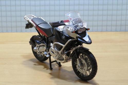 BMW R1200GS 1:12 white los, Hobby en Vrije tijd, Modelauto's | 1:5 tot 1:12, Nieuw, Motor, 1:9 t/m 1:12, Ophalen of Verzenden