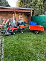 Tracteur tondeuse hydrostatique Husqvarna 115c, Jardin & Terrasse, Tondeuses autoportées, Enlèvement, Comme neuf, Fonction de mulching