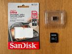 SanDisk Ultra 128GB micro SDXC UHS-I, SanDisk, Ophalen of Verzenden, Zo goed als nieuw, SDXC