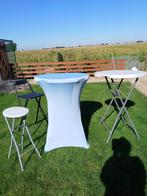 Buffet tafels en staan tafels, Ophalen