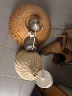 Hanglamp rotan, Huis en Inrichting, Ophalen, Zo goed als nieuw, Overige materialen, Minder dan 50 cm