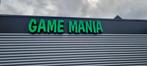 Lichtreclame Game Mania, Games en Spelcomputers, Ophalen, Gebruikt