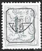 1 Postzegel België 1977 Cijfer op heraldieke leeuw en wimpel, Postzegels en Munten, Ophalen of Verzenden, Gestempeld, 1e dag stempel