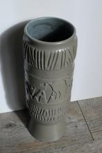 Lange, smalle vaas 24cm hoog - 8cm diameter - keramiek, Moins de 50 cm, Enlèvement ou Envoi, Autres couleurs, Poterie ou Porcelaine