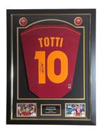 Francesco Totti AS Roma shirt 1998 Gesigneerd en Ingelijst, Ophalen of Verzenden, Nieuw, Shirt