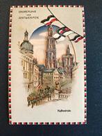 Postkaart herovering van Antwerpen WW1 kathedraal, Verzamelen, Postkaarten | België, Ophalen of Verzenden, Antwerpen